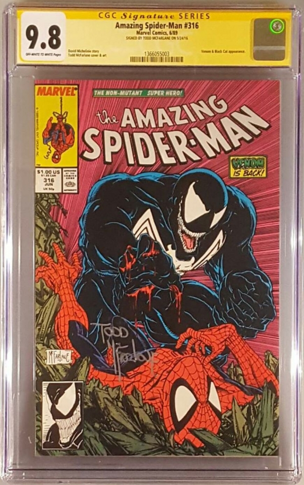 signed todd mcfarlane