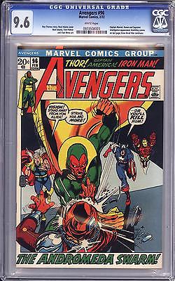 AVENGERS 96 CGC 96   WHITE PAGES    KREE SKRULL WAR  NEAL ADAMS ART