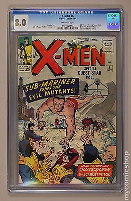 Uncanny XMen 1963 1st Series 6 CGC 80 0977055010